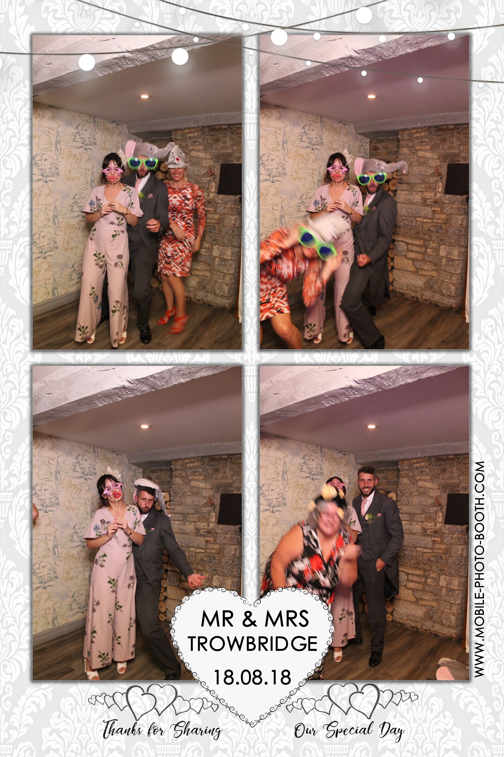 Mr & Mrs Trowbridge | View more photos from the event at images.mobile-photo-booth.com/u/MobilePhotoBoothUK/Mr-Mrs-Trowbridge